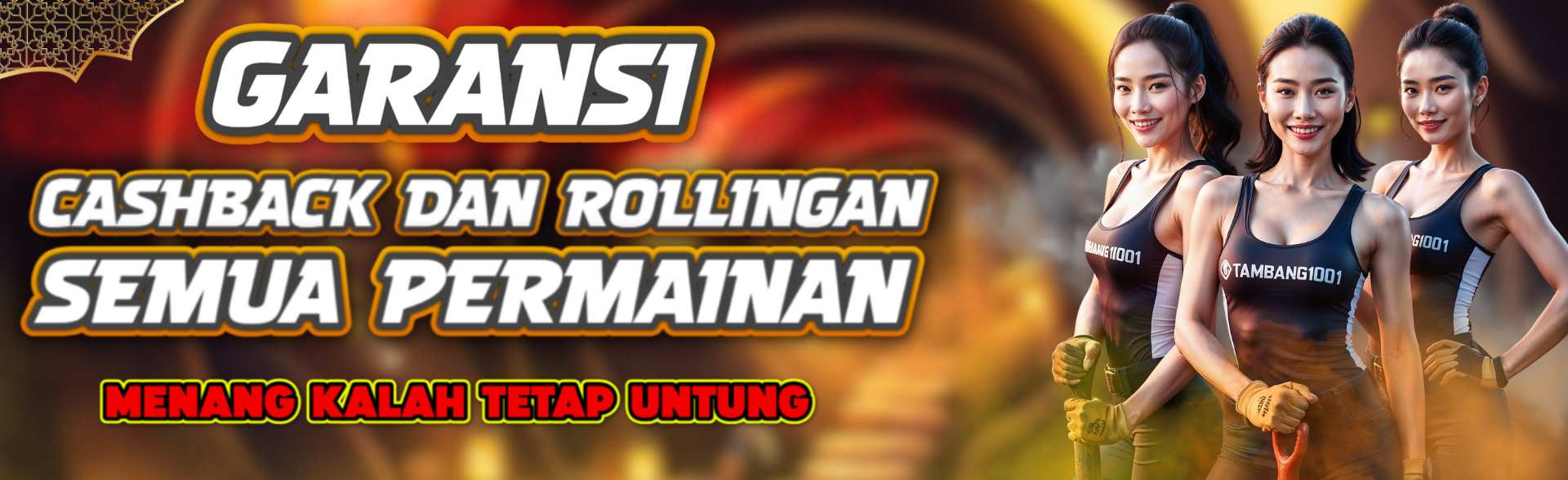 bonus rollingan dan cashback